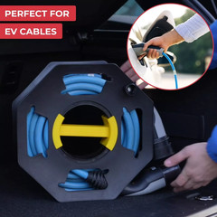 Outdoor Cable Tidy Reel 25M Storage Reel Wire Extension Tidy Frame Roll up Stand