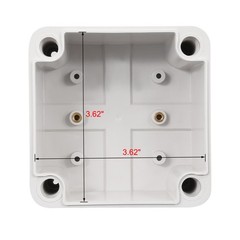 100 x 100 x 75 mm Electronic ABS P DIY Junction Box Enclosure Case Gray