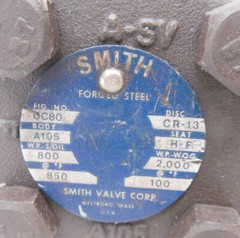SMITH 0C80 CHECK VALVE 1/2″