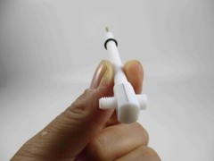 1Pc JJ110 Platinum Sheet Electrode Holder PTFE Pt Working Electrode Holder
