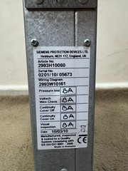 Siemens / Ancillary Equipment 2RMLG 01 / 2993H100 60 / 7XG2220-1AA00-0AA0