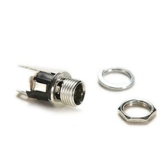 10 PCS DC Power-Connector Jack-Plug 5.5*2.1 MM Female Metal Panel Mount Socket