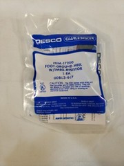 Desco 17200 Foot Ground Heel With 1 Meg Resistor