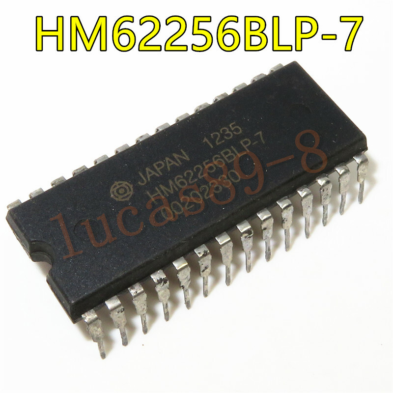 10PCS HM62256BLP-7 HM62256BLP HITACHI 8-BIT 256K SRAM DIP28
