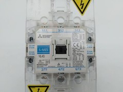 Mitsubishi Electric S-N65 16.4s AC Contactor 3 pole, 200-240VAC Coil