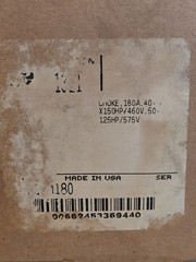 Allen-Bradley 166077 1336-PLUS Line Choke Kit 180A 150HP 460V NEW NOS