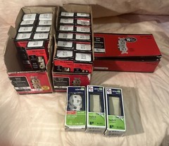 34 Piece Lot of Electrician Outlets, Switches Pass & Seymour Leviton NEW IN BOX