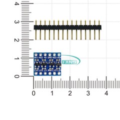 2PCS 4-Channel 5V to 3.3V IIC I2C Logic Level Converter Bi-Directional Module