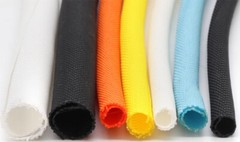 Braided Split Cable Wire Sleeve Self-WRAP Wire Harnessing Sheathing Many Colours