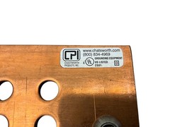 CPI 10622-020 Standard Busbar Wall Mount Kit Copper 4″ W x .25″ x 20 L”