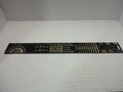Kit Ruler Cable PCB Set of 3 x 15cm 20cm 25cm Electronics Chip Pitch Measurement