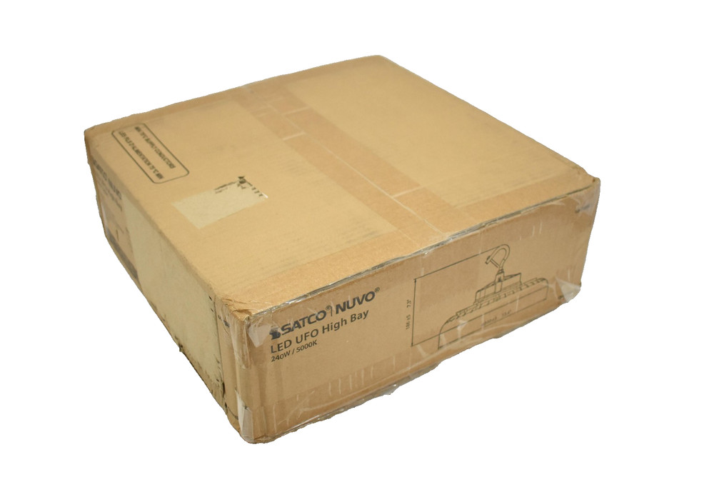 Satco Nuvo LED UFO High Bay 240W 5000K Daylight IP65 90 Deg Beam 65-788R2 13.4in