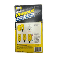 Hubbell HDL Plugout Electrical Plug Lockout Device, for 15-30A Plugs STRD Size
