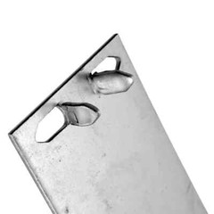 Dottie 411 16-Gauge Steel Safety Plates 1-1/2” x 2-3/4” (100 Pack)
