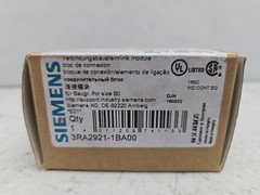 2 Pack Siemens 3RA2921-1BA00 Link Module For SO Frame New Lot of 2