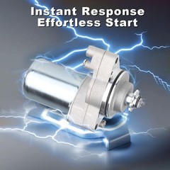 Starter Compatible with 125cc 110cc-50cc with Relay ATV Motor Four 4 Wheeler Chi