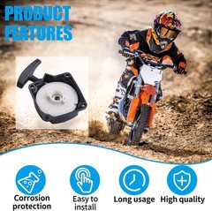 Recoil Pull Starter with Claw Pawl Cog for 43cc 47cc 49cc 50c ATVs Pocket Dirt B