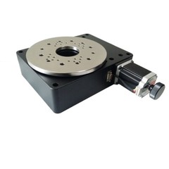 PT-GD204 High-precision Electric Rotary Table 360 Degree Rotation Worm Gear