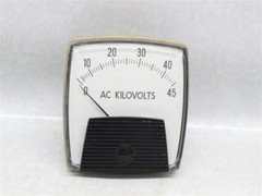 Yew Shenandoah 0-45 AC Kilovolts Panel Meter 30 Days Warranty Fast Shipping