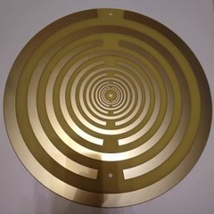 1Pcs Polarization Disk Double sided 12 inch 30cm Multi wave Oscillator Antenna