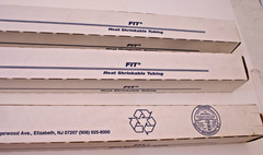 4′ FOOT x 1″ INCH BLUE & GREEN HEAT SHRINK TUBING – 13 PIECES – NEW OLD STOCK