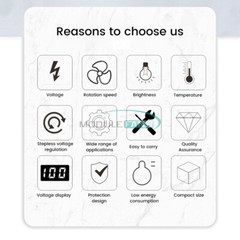 4000W 15A MAX Voltage Regulator Stepless AC Motor Speed Controller 110V/220V