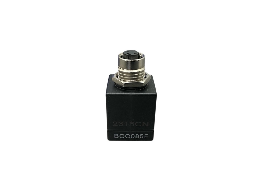Balluff BCC085F M12 4-Pin to RJ45 Ethernet Adapter Connector | New Open Box