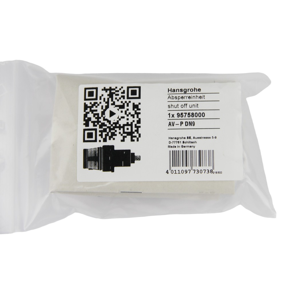 Brand New Shut-off Valve Shower Accessories Core 95758000 for Hansgrohe