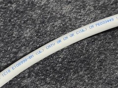 Belden 1189A 18awg BCCS RG-6Q Quad Shield Broadband Coaxial Cable White /100ft