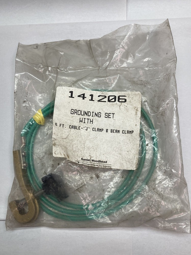 Daniel Woodhead,141206,Grounding Set 6 FT Cable + J Clamp