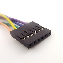 10x 30cm 1ft 6Pin -6Pin Connector Female to Female Dupont Wire Cable Line 2.54mm