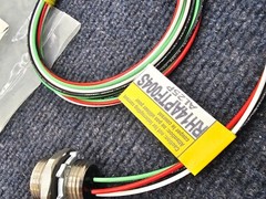 Amphenol TPC RH14APTF004S: Quick-Connex MINI 4 Pole Male Receptacle 4 FT 16 AWG