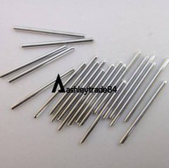 50Pcs 40mm x 2mm RC Toy Car Model Part Metal Round Rods Axles-