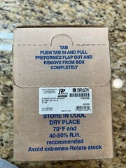 BRADY PS-250-150-WT-S New in Box
