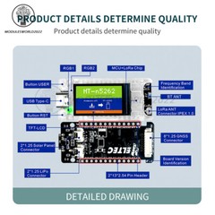 HelTec AutoMation Node T114 LoRa Development Board nRF52840 SX1262 Module Type-C