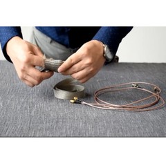 Tinned Copper Metal Braid Tube Sleeving Car EMI/RFI Ground Strip Cable Shielding