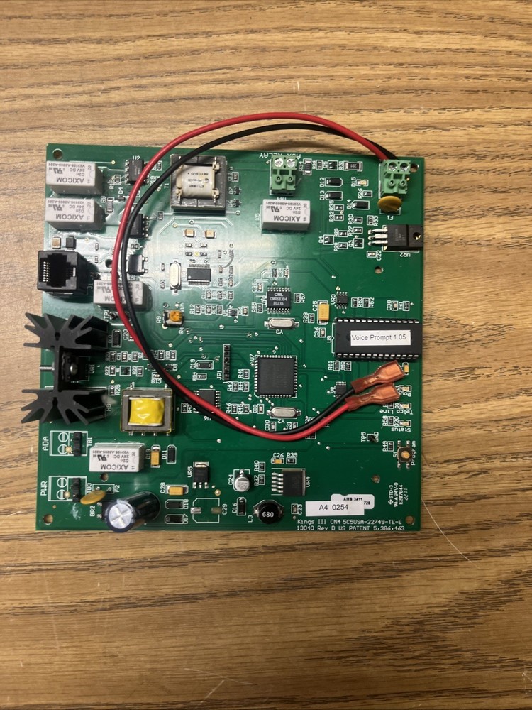 Kings III Emergency Equipment Board CN4 5C5USA-22749-TE-E