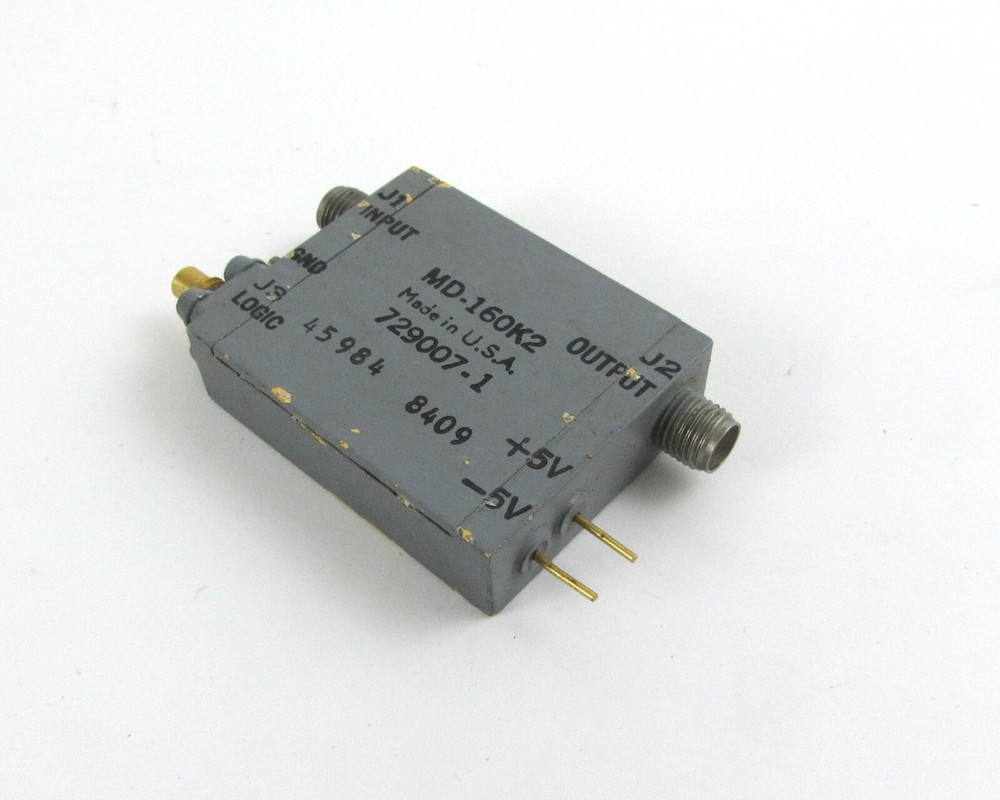 Herley Industries Solid State Relay – SMA Female – Part No.: MD-160K2 / 729007-1