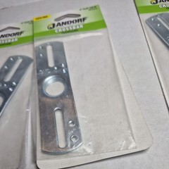 JANDORF Crossbar 4” Flat 3/8 IP #60209 LOT of 3