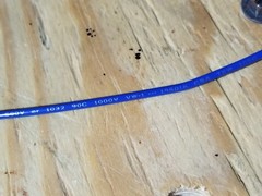 Southwire #18awg 16×30 Tinned Topcoat Copper Lead Wire UL1015/1230 Blue /100ft