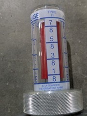 Krueger At-A-Glance Liquid Level Gauge Tank Float Indicator Industrial Monitor