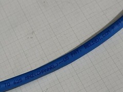 Belden 10GXS33 23/4P Small Diameter Bonded Pair 625MHz Cat6A Cable CMP Blue/50ft