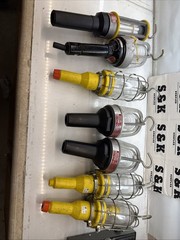 Ericson 2300 Hazadrous Locations Trouble Drop Light Lot Of 7 With Case