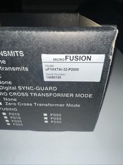 CONTROL CONCEPTS uF1HXTAI-32-P2000 32 AMPS (INPUT 24 VDC) (LINE 24-600VAC)