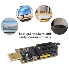 2Sets /SOIC8 Clip for EEPROM 93CXX/25CXX/24CXX and CH341A 24 25 Series EEPRO…