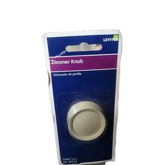 Leviton 26115 Ivory Replacement Dimmer Knob Fits .25″ Diameter “D” Shaped Shaft