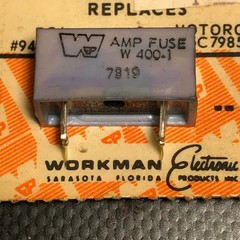 W400-1 – WORKMAN – AMP FUSE