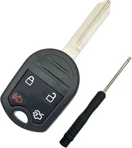 Replacement Keyless Entry Key Fob Cover for Ford F-150 F-250 Model: 4 Button-a