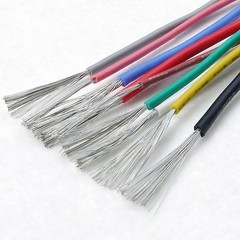 18-30 AWG Silicone Ultra Flexible Cable Tinned Copper Test Wire Colours Multiple