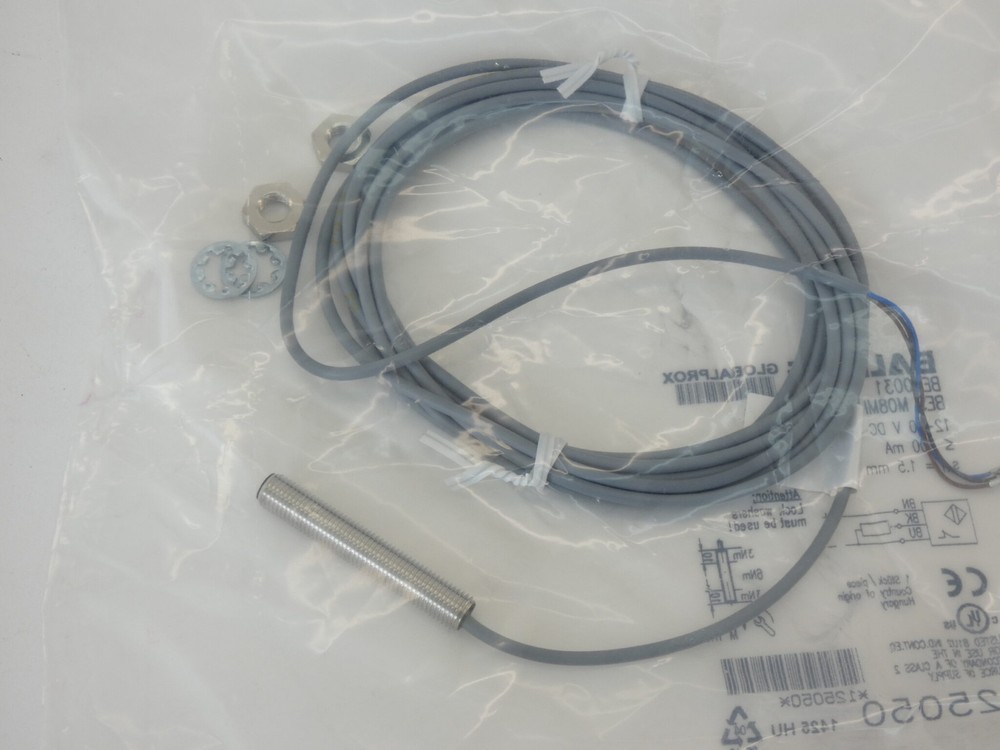 Balluff BES M08MI-P0C15B-BV03 Proximity Sensor, BES0031 – NEW Surplus!